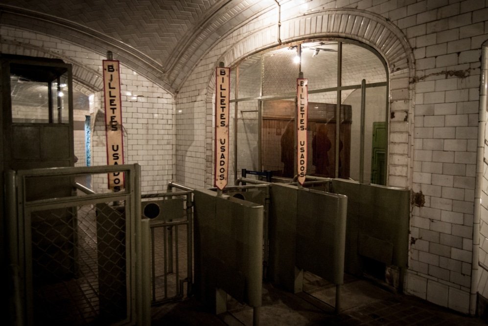 LA ESTACIÓN DE METRO FANTASMA: CHAMBERÍ