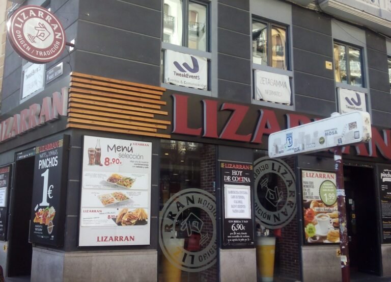 «LIZARRAN» UN SITIO EN MADRID PARA PICOTEAR, QUE HA DADO UN GRAN CAMBIO A MEJOR