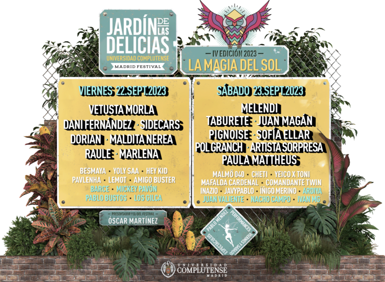 Vuelve el Jardín de las Delicias Festival 2023: Un Fin de Semana de Música y Magia Solar en Madrid
