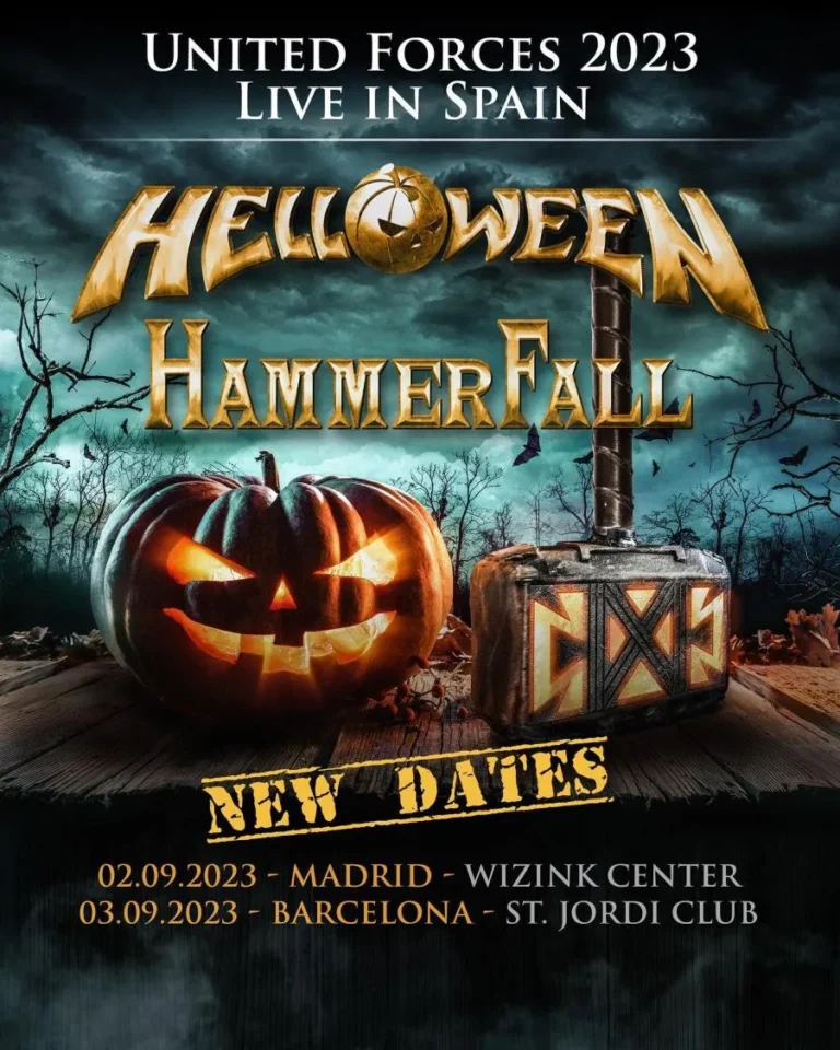 Concierto Helloween 2 de septiembre WiZink Center