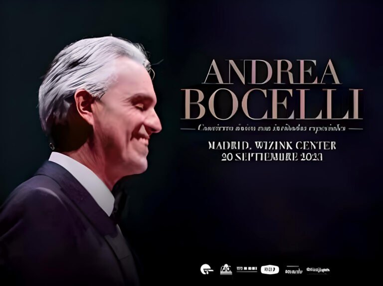 Andrea Bocelli regresa a España con dos conciertos inolvidables