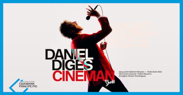 Daniel Diges lleva el cine a los escenarios con su nuevo espectáculo «Cineman Show»