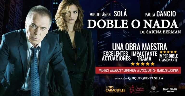 Doble o Nada: El Thriller Teatral de Sabina Berman Llega a España