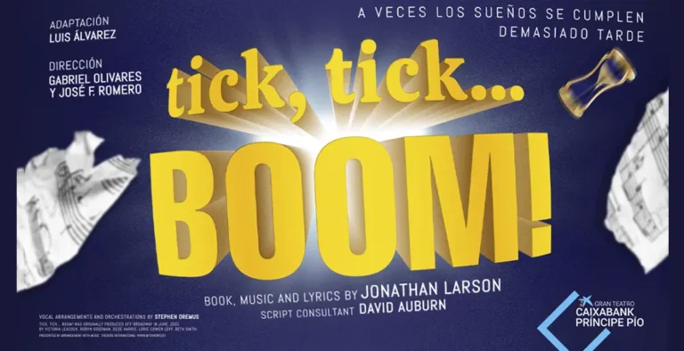 Tick Tick…BOOM! Llega a Madrid: Un viaje intimista a través de los sueños musicales