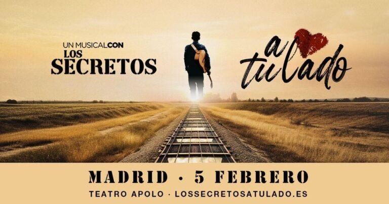 “A tu lado” musical del grupo Los Secretos en el Teatro Apolo.