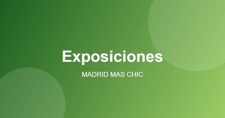 Exposición 25 años del Museo de San Isidro en Madrid